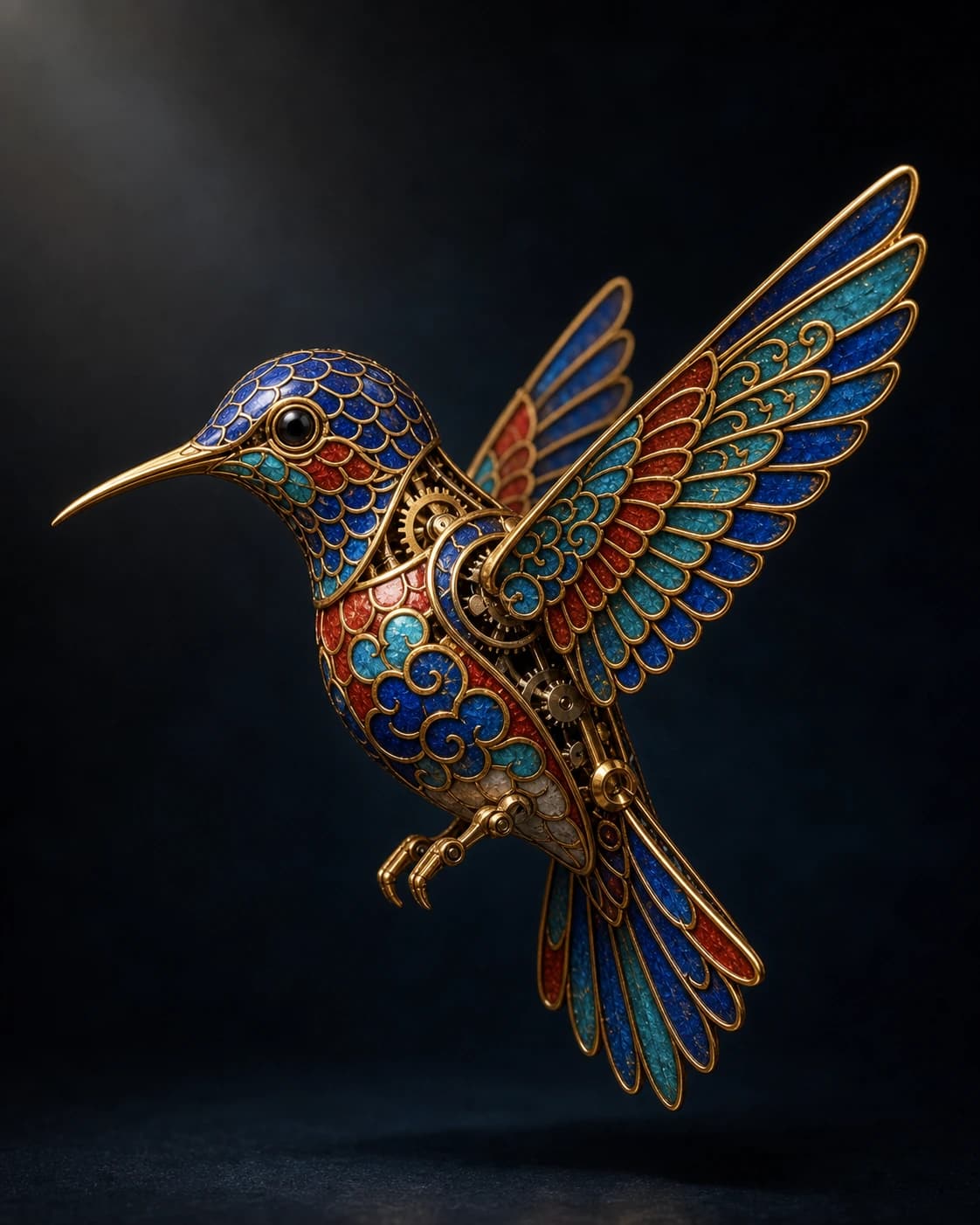 Cloisonné enamel